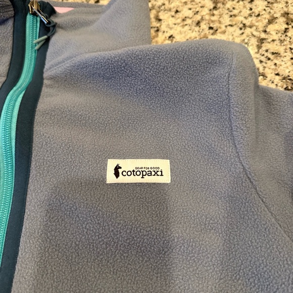 Cotopaxi Women's Amado Fleece Pullover Pink and Grey - Small - Picture 2 of 6